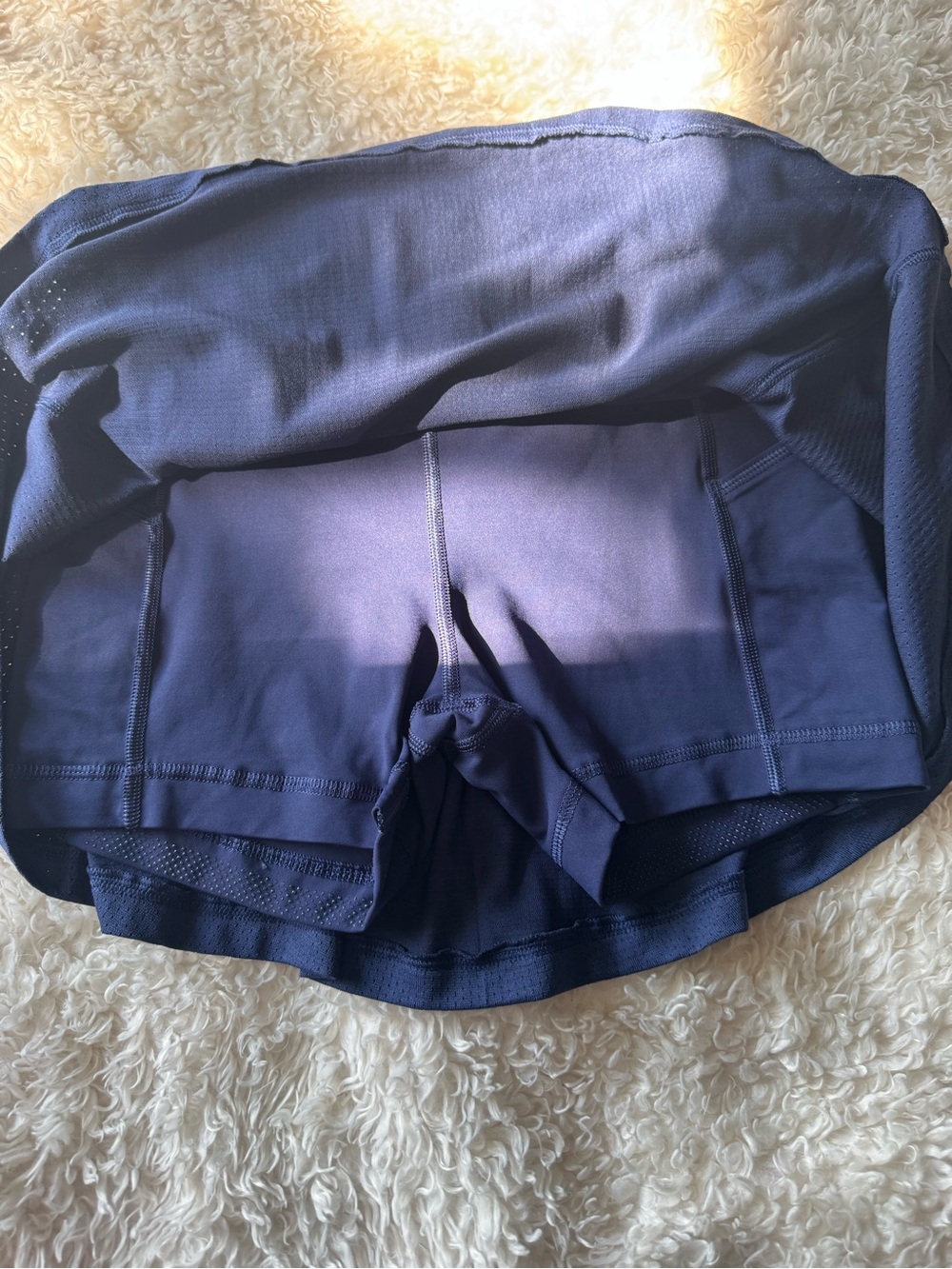 Lululemon Swiftly Tech High-Rise Skirt Tennis Golf Pickleball Skort In Blue Sz 6 - Picture 8 of 12